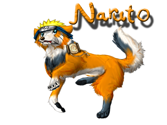 Naruto dog form by Sugarseme on DeviantArt