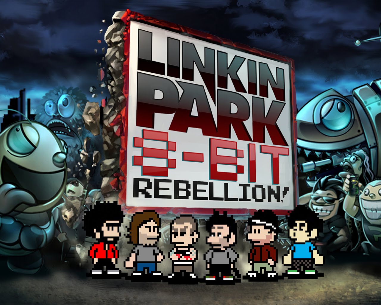 Linkin park 8 bit rebellion 2017 iphone ipa