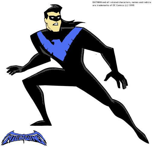 dc comics nightwing coloring pages - photo #35