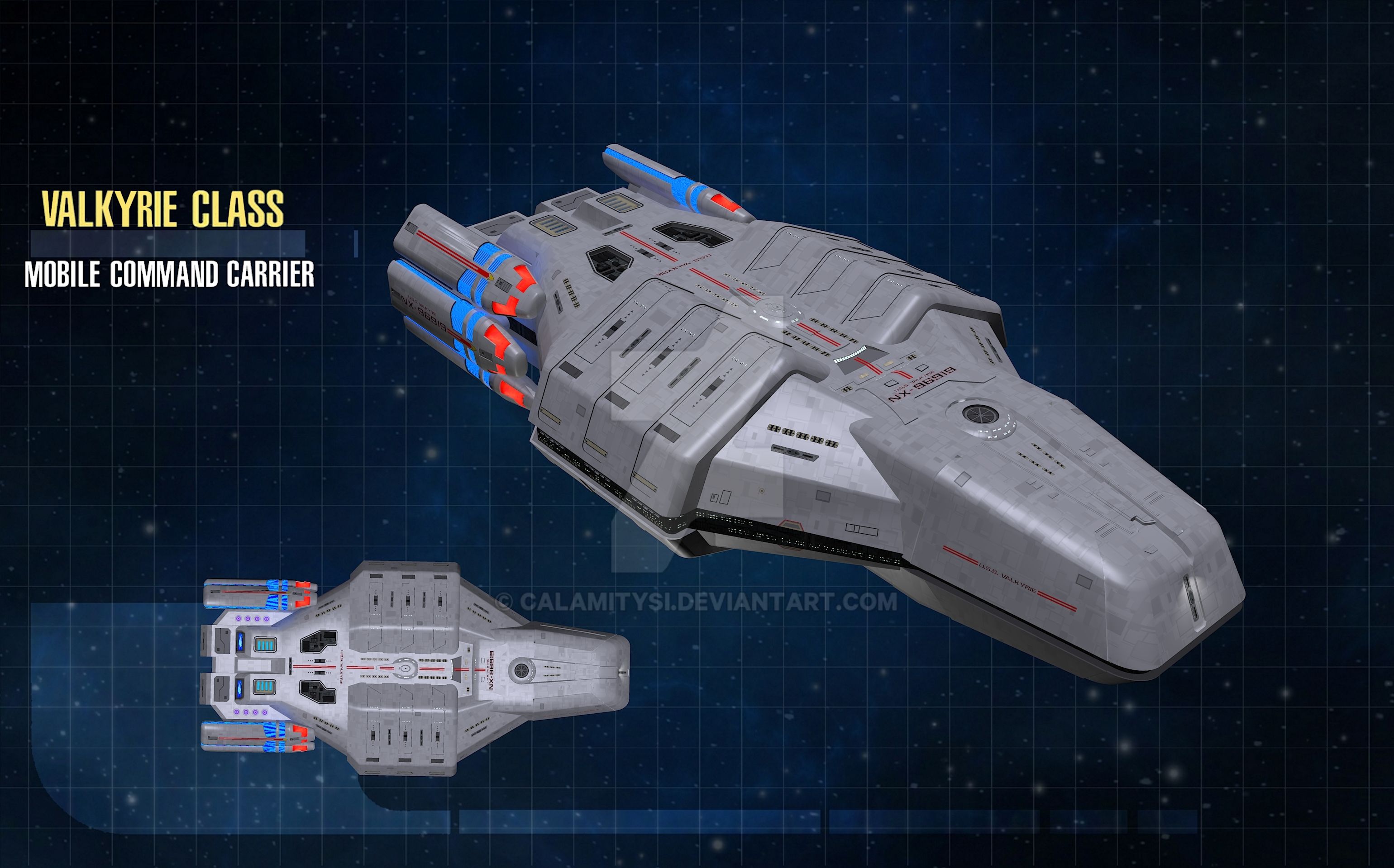 Star Trek Federation Carrier Uss Valkyrie Nx Typhon Upgrade Forums