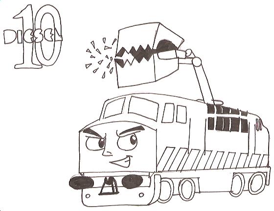 lady train thomas coloring pages - photo #16