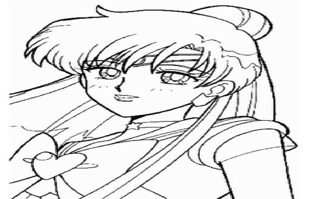 sailor pluto coloring pages - photo #21