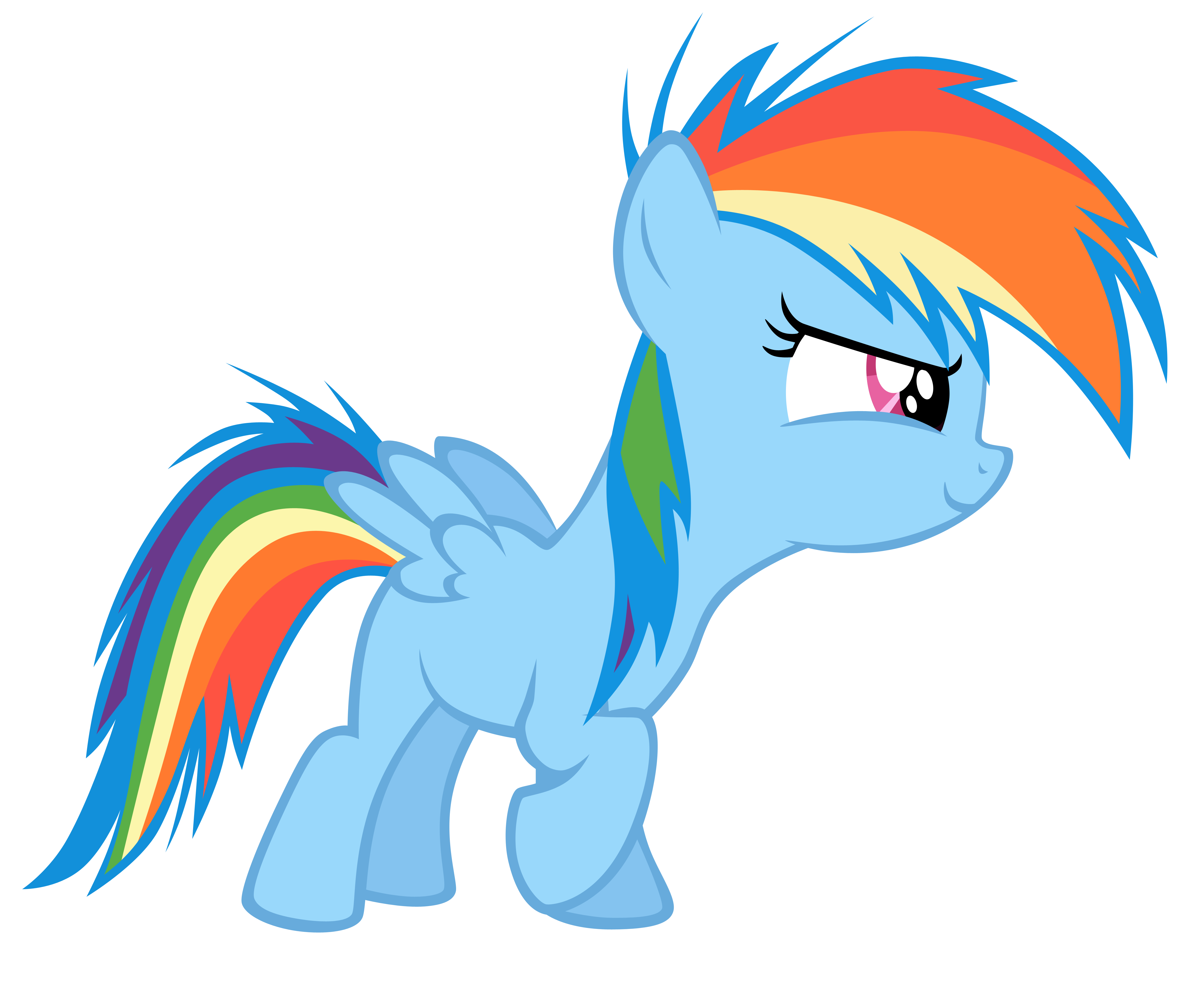 rainbow dash as a filly coloring pages - photo #34