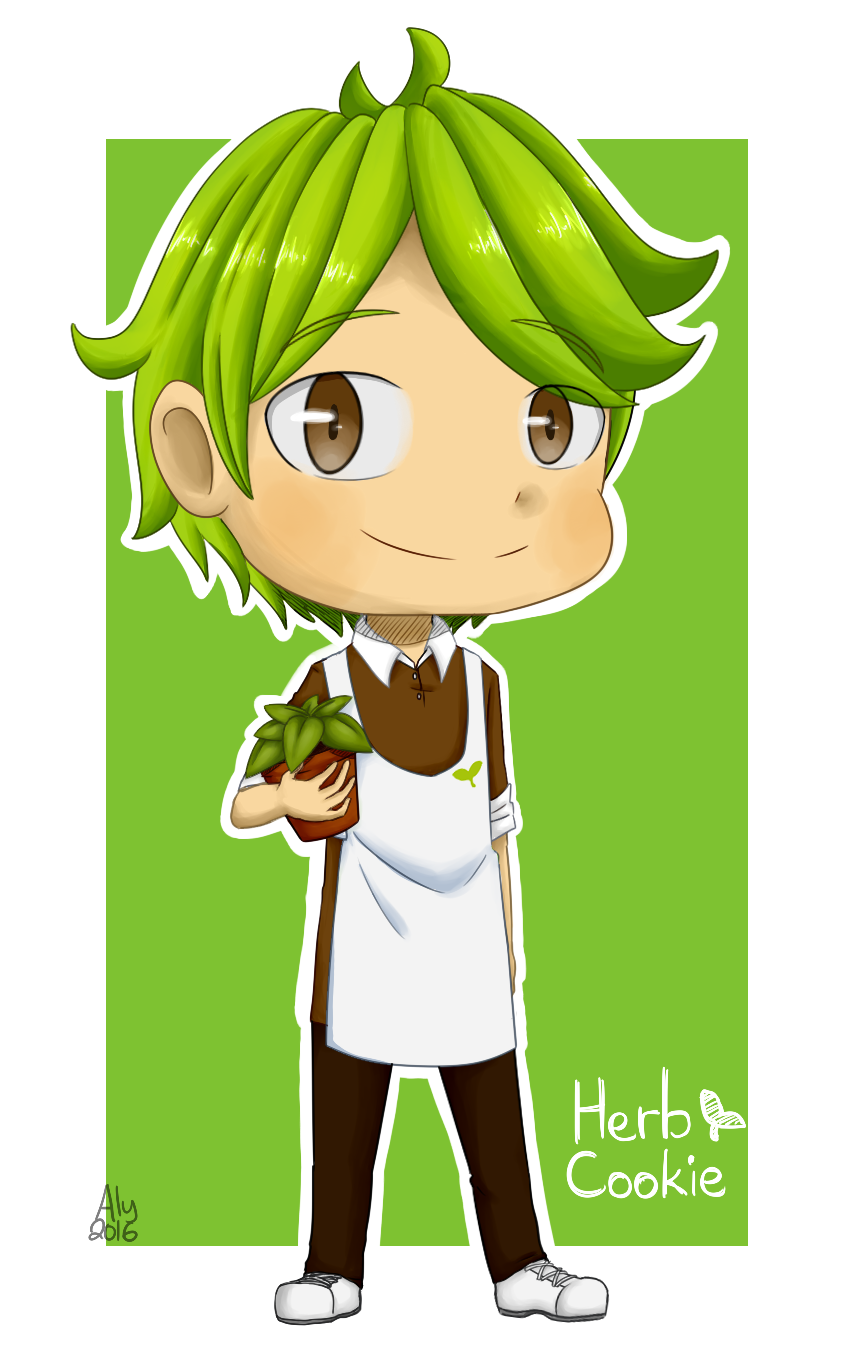 Herb Cookie by AngieYellowCat on DeviantArt