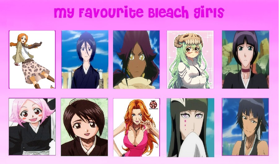 Meme Favourite Bleach Girls by Espada-Shinigami on DeviantArt