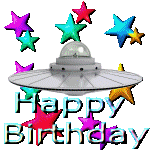 Animation UFO Happy Birthday by LA-StockEmotes