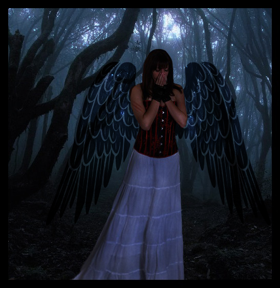 GOTIKAS❤️✝☯★☮ - Página 3 Scared_angel_by_evelynaa