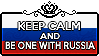 Сохранять спокойствие и быть один с Россией по xioccolate