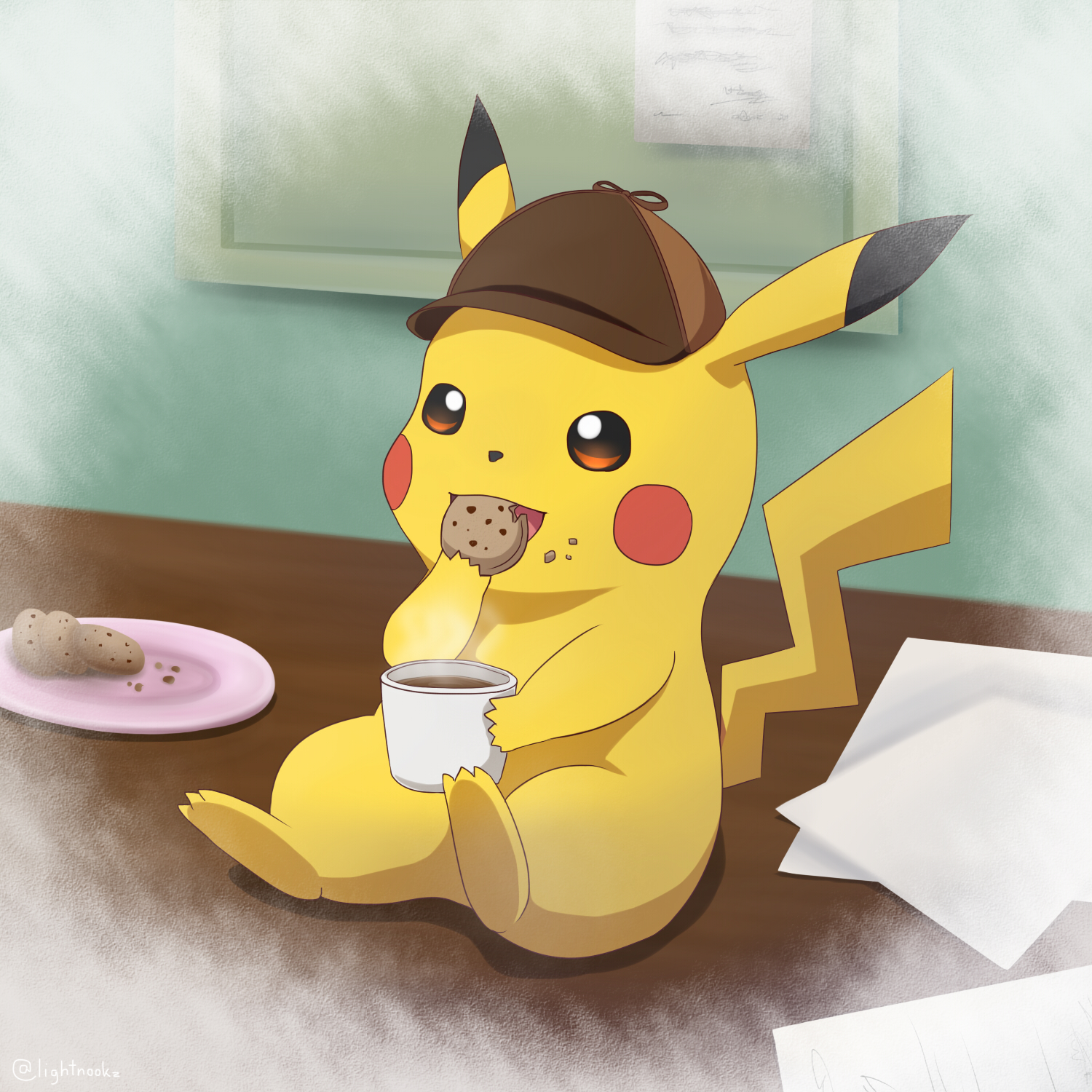 Detective Pikachu by LightNookz on DeviantArt