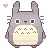 Free Icon Emote  Totoro   Heart  By Mochatchi-d8i by kylukia