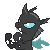 Clapping Pony Icon - Changeling by TariToons