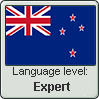 New Zealand English language level EXPERT by TheFlagandAnthemGuy