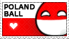Polandball stamp by Simonetry