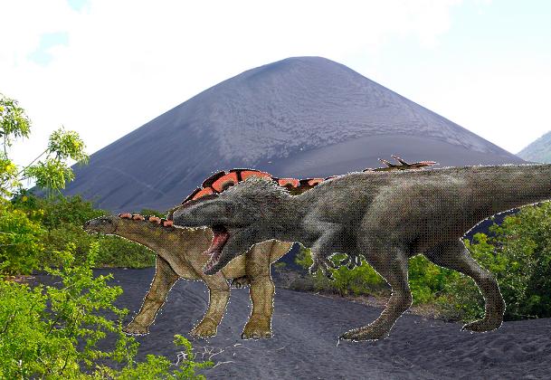 Wuerhosaurus vs Yutyrannus by DinoSpain on DeviantArt
