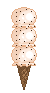 Triple Decker Chocolate Chip Icecream by ThisTeaIsTooSweet