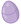 FFI: Tiny Light Purple Plastic Egg