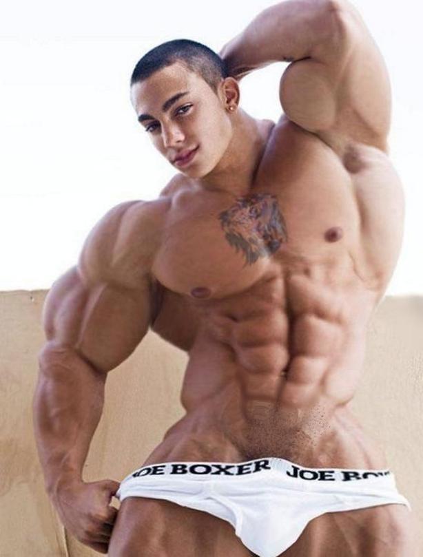 huge bodybuilder muscle morph