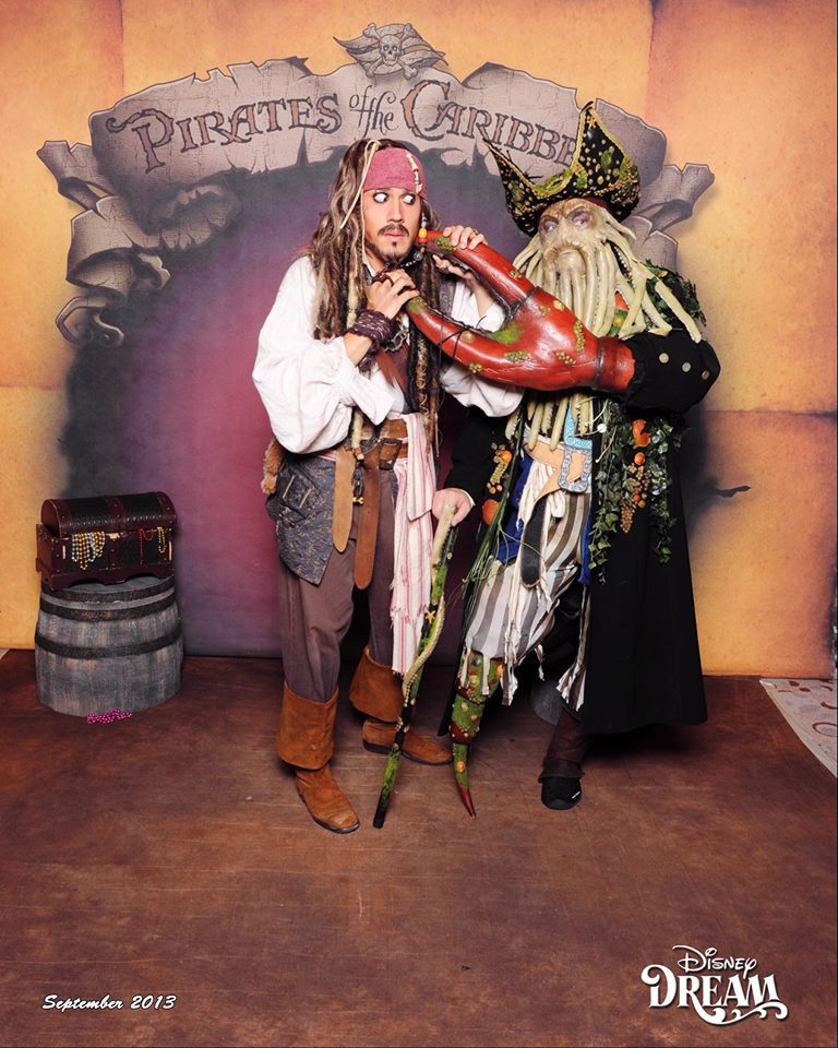 Davy Jones Costume from Disneys Pirates of the Car
