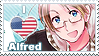 APH: I love Alfred Stamp by Chibikaede