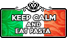 Keep Calm and Eat Pasta by ChokorettoMilku