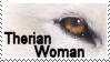 Therian Woman Stamp by doublelunar-stock