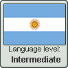 Argentinian Spanish language level INTERMEDIATE by animeXcaso