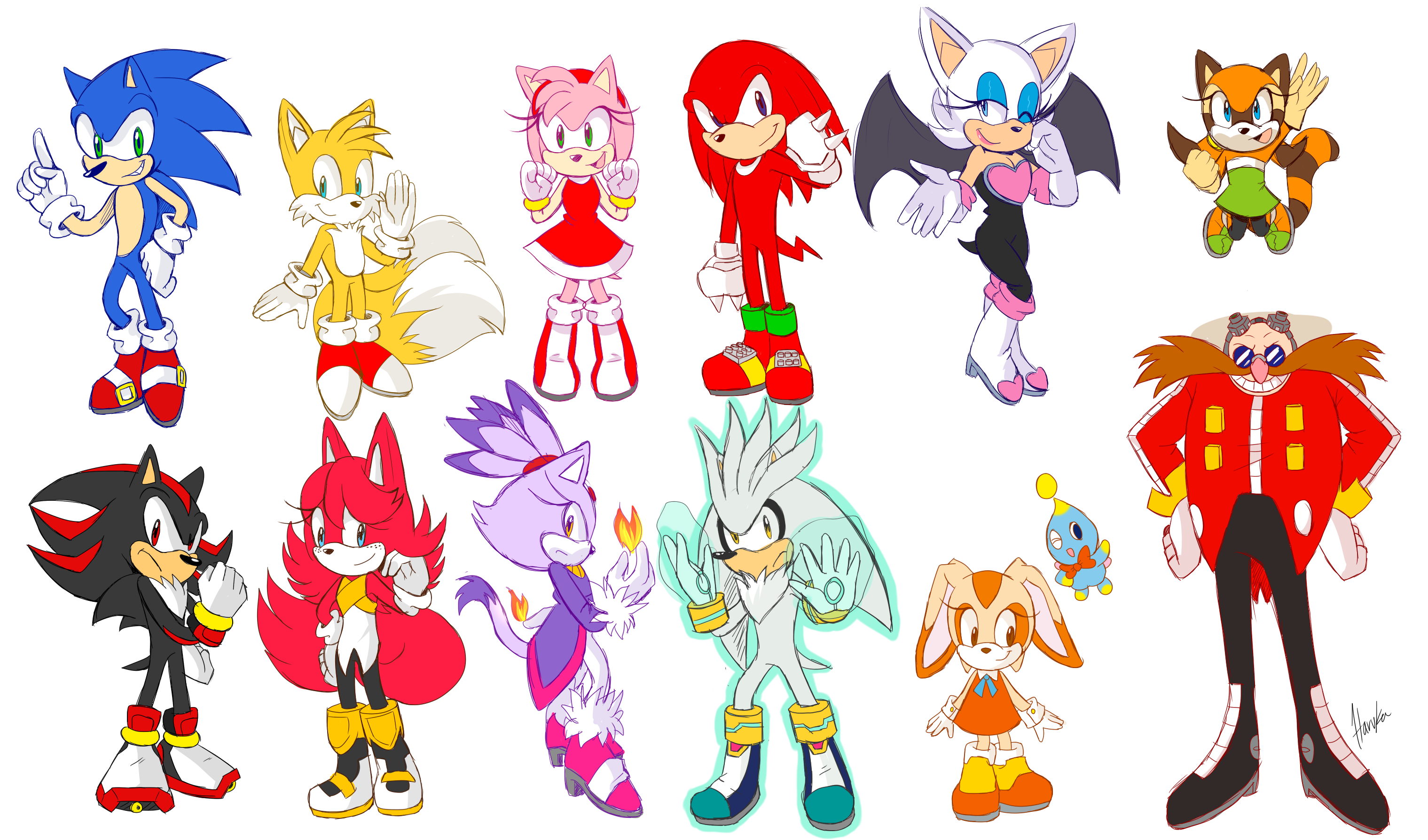 Top 5 Favorite Female Sonic Characters Sonic The Hedg - vrogue.co