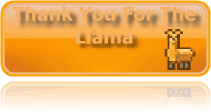 Llama Thanks Button by DashCharlesRoseTH