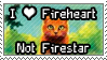 I love Fireheart not Firestar by Eyenoom