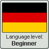 Stamp: German Language Beginner by MafiaVamp
