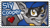 Sly Cooper Stamp by ecokitty