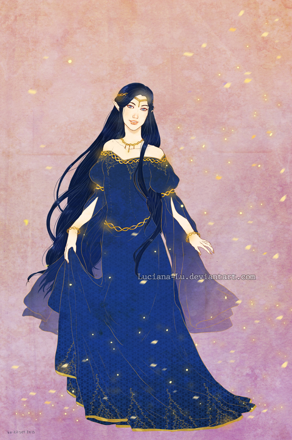 Commission: Luthien Tinuviel by Luciana-Lu on DeviantArt