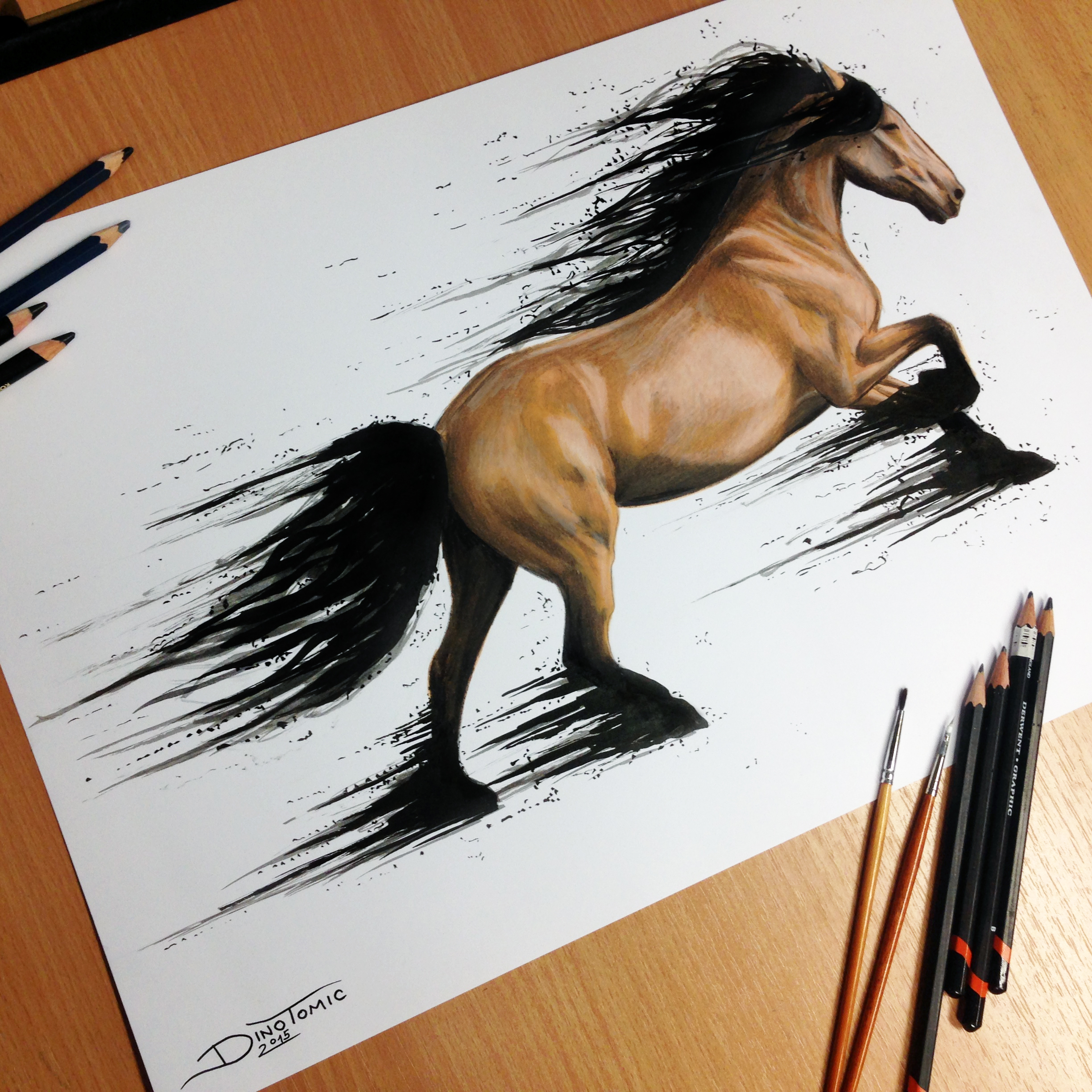 19 Beautiful Horse Drawings Design Trends Premium PSD, Vector Downloads